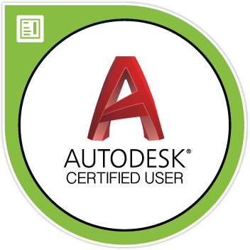 Badge Autodesk Certified User